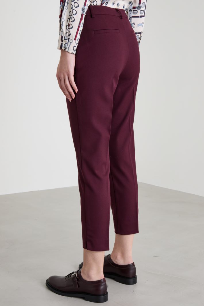 Viscose cigarette trousers Intrend - 3
