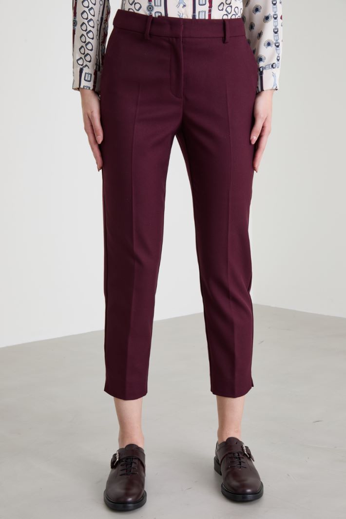 Viscose cigarette trousers Intrend - 2