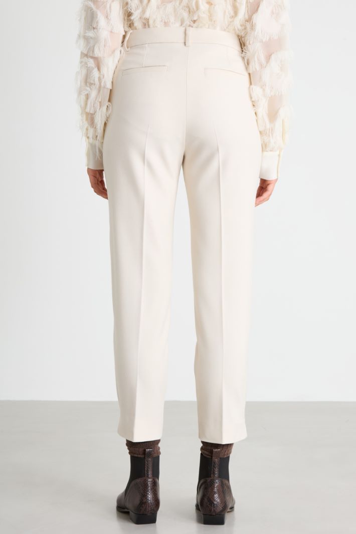 Viscose cigarette trousers Intrend - 4