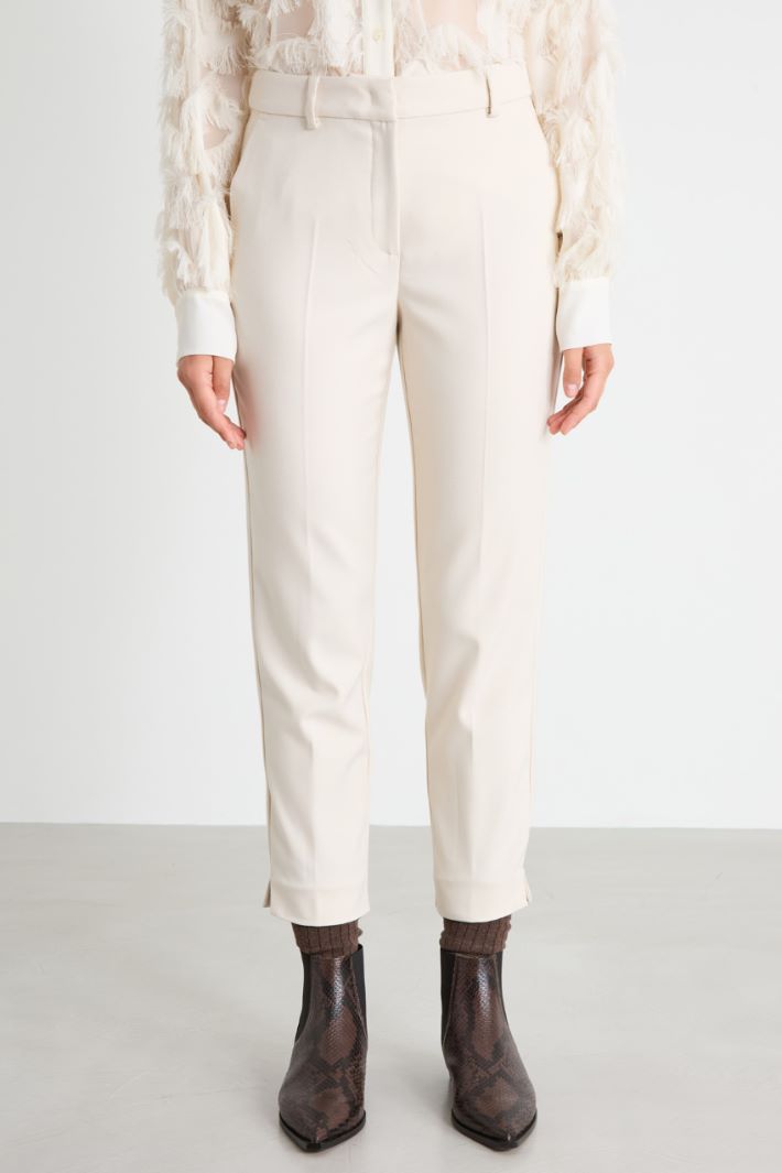 Viscose cigarette trousers Intrend - 2