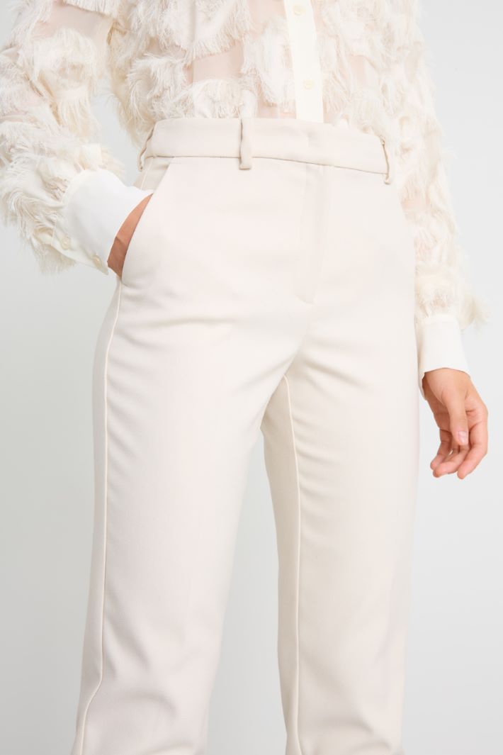 Viscose cigarette trousers Intrend - 3