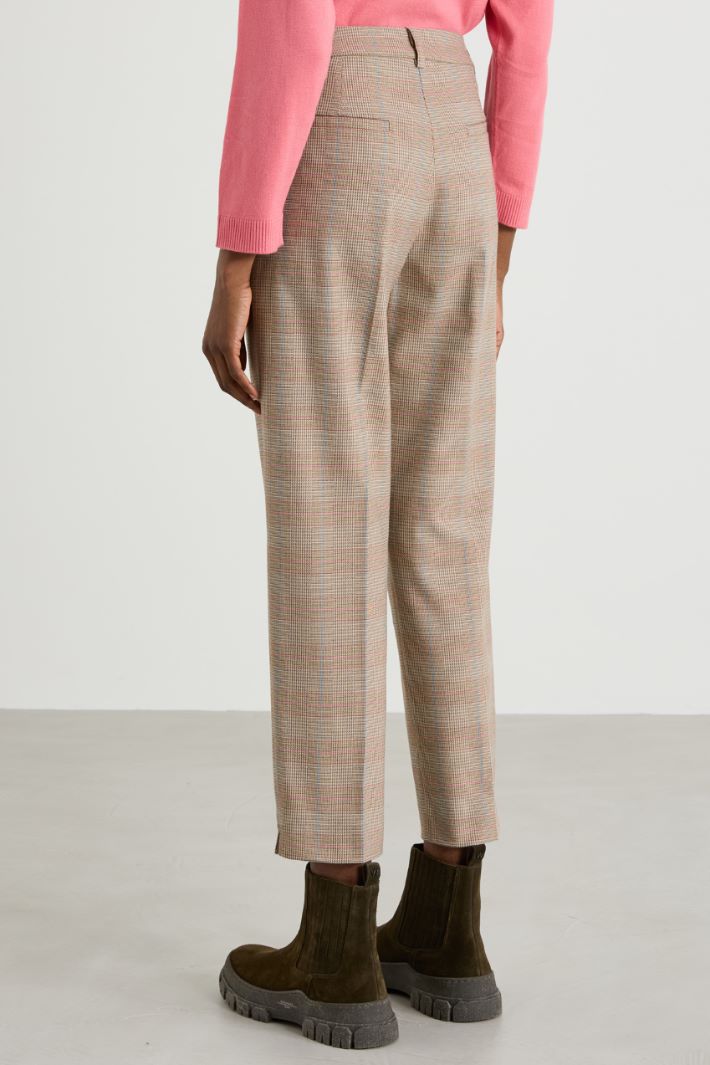 Viscose cigarette trousers Intrend - 3