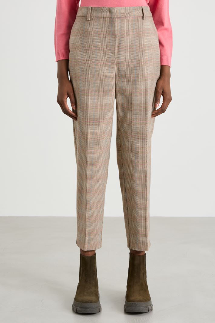 Viscose cigarette trousers Intrend - 2