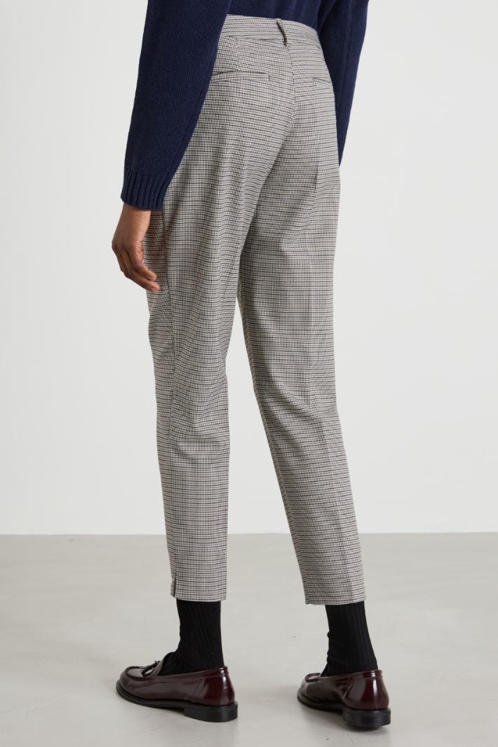 Viscose cigarette trousers Intrend - 3