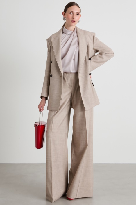 Wool palazzo trousers Intrend