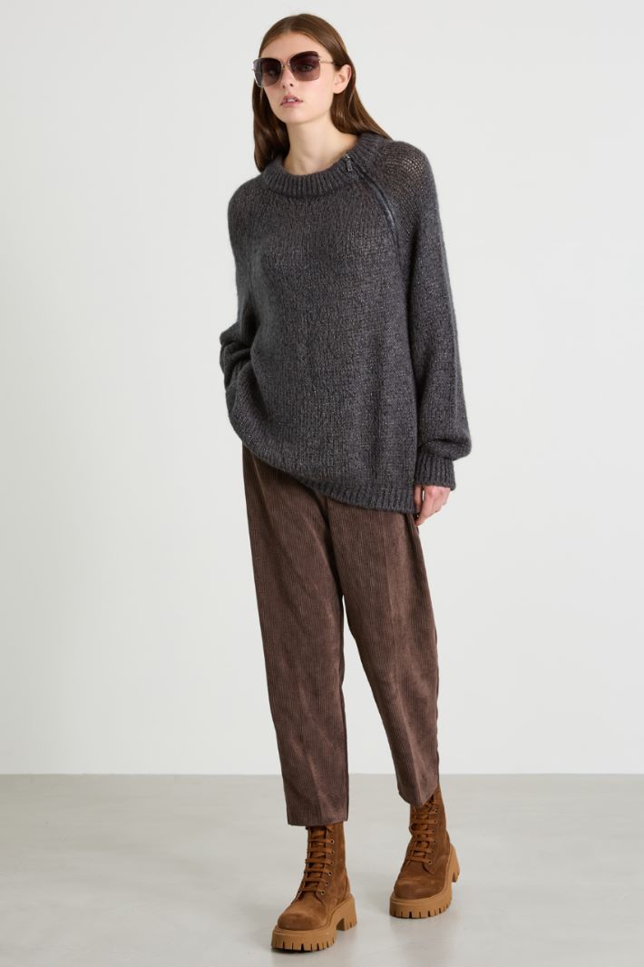  Velvet trousers Intrend
