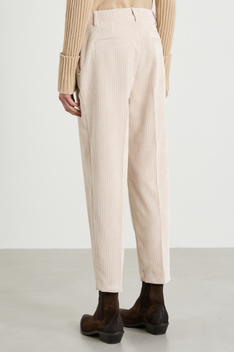 Pantaloni in velluto a coste
