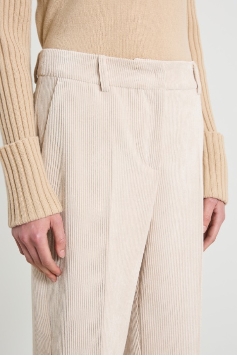Pantaloni in velluto a coste