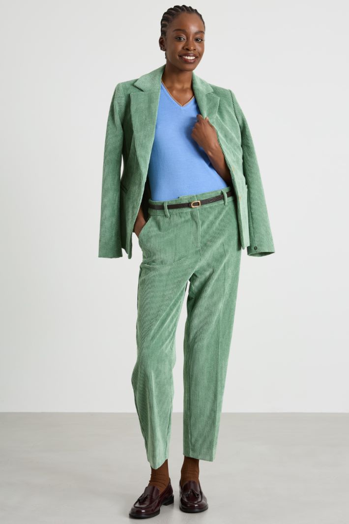  Velvet trousers Intrend