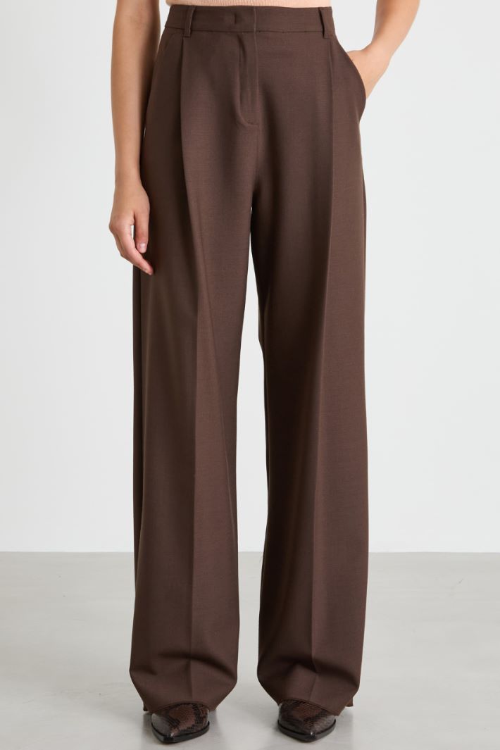 Flannel trousers Intrend - 2