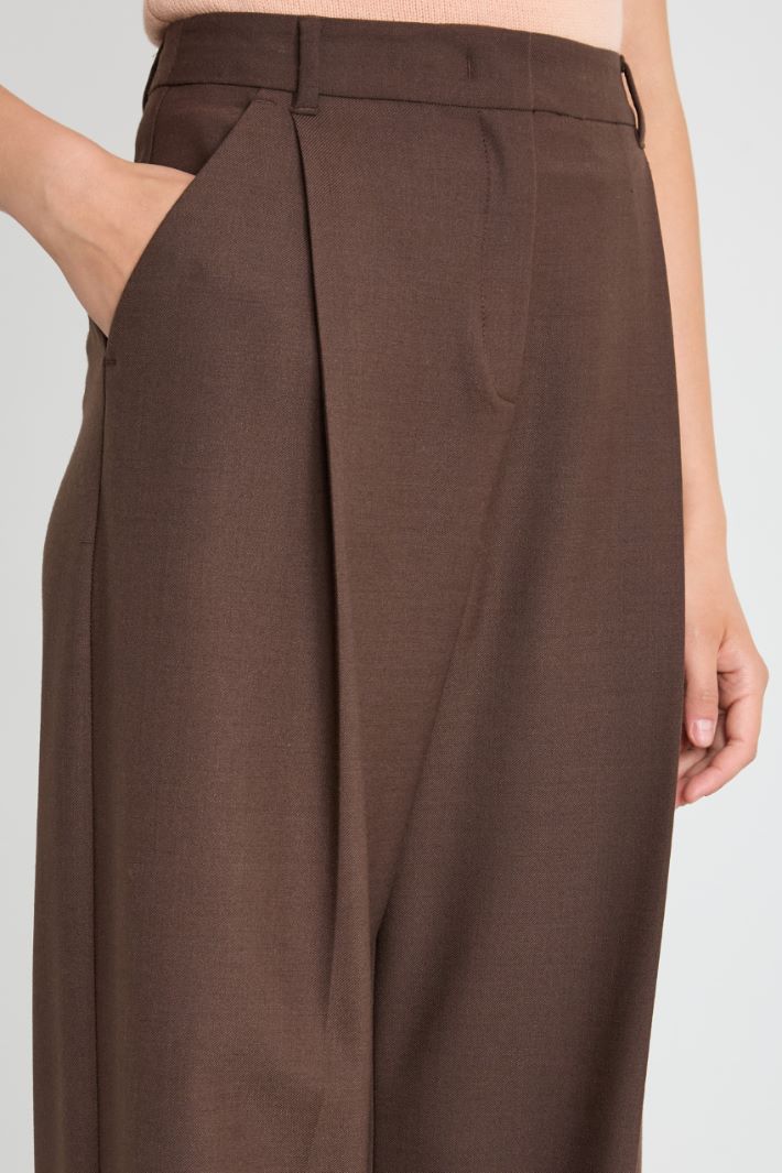 Flannel trousers Intrend - 3