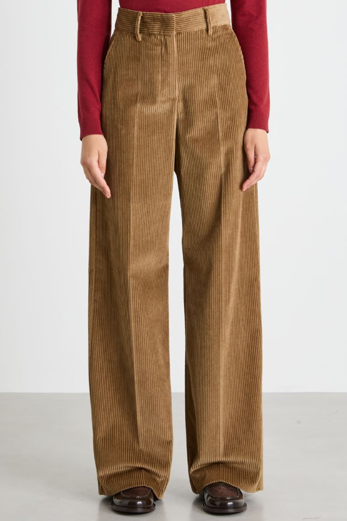 Pantaloni in velluto a coste Intrend - 2