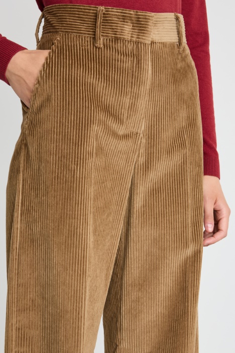 Pantaloni in velluto a coste