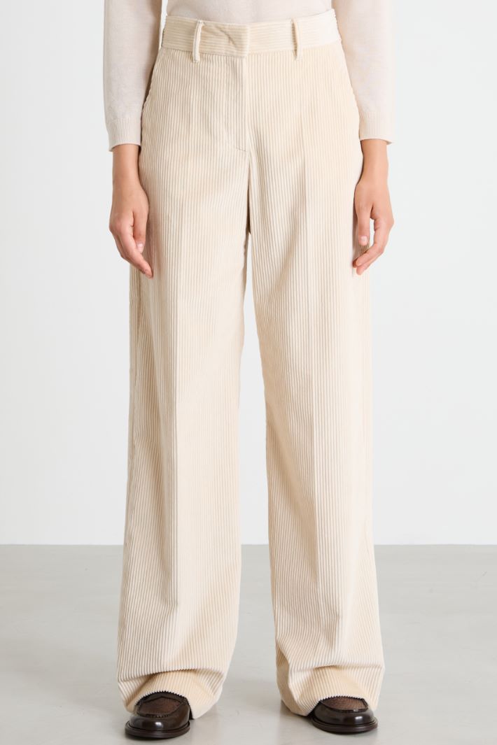 Corduroy trousers Intrend - 2