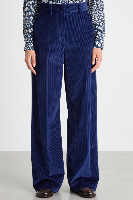 Pantaloni in velluto a coste