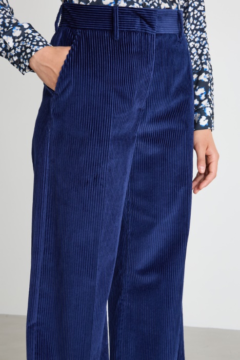 Pantaloni in velluto a coste