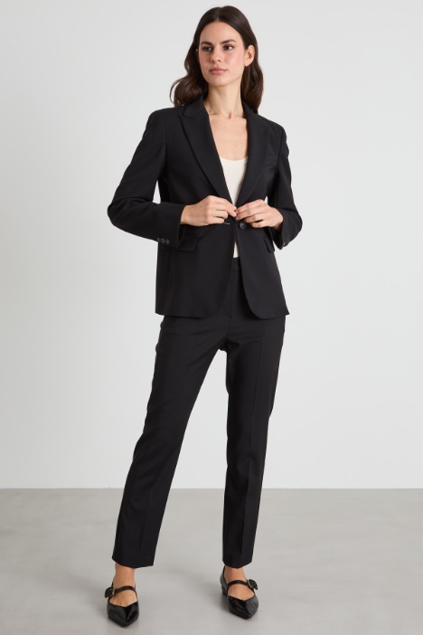 Wool cigarette trousers Intrend