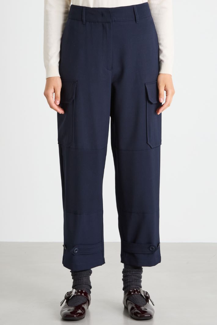 Baggy cargo-style trousers Intrend - 2
