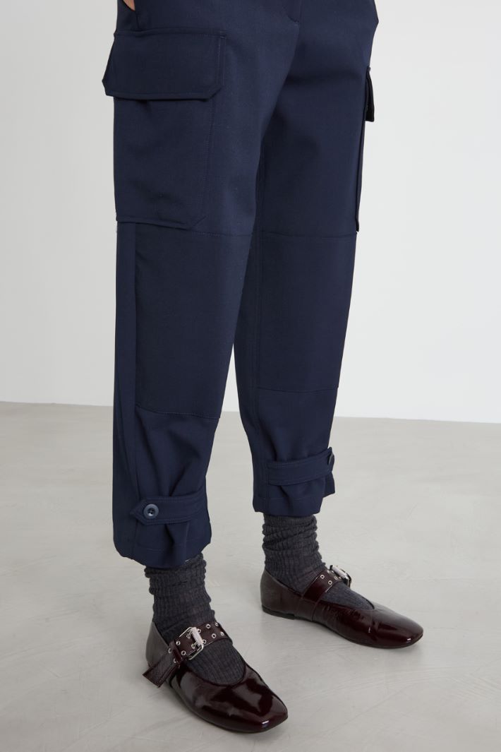 Baggy cargo-style trousers Intrend - 3