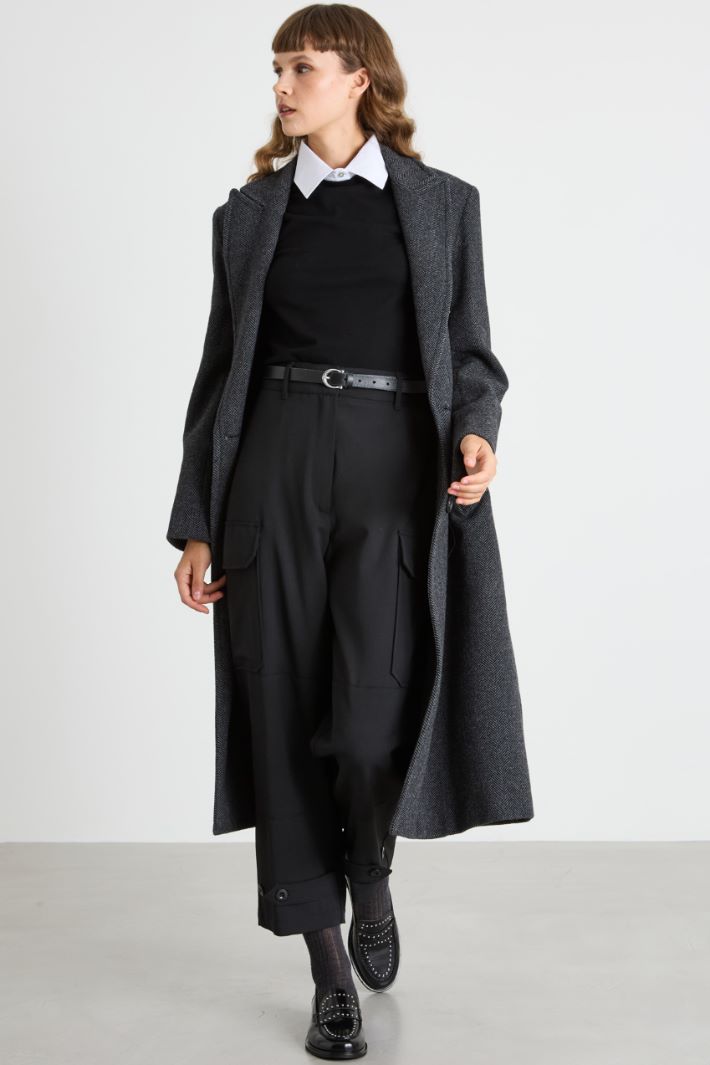 Baggy cargo-style trousers Intrend