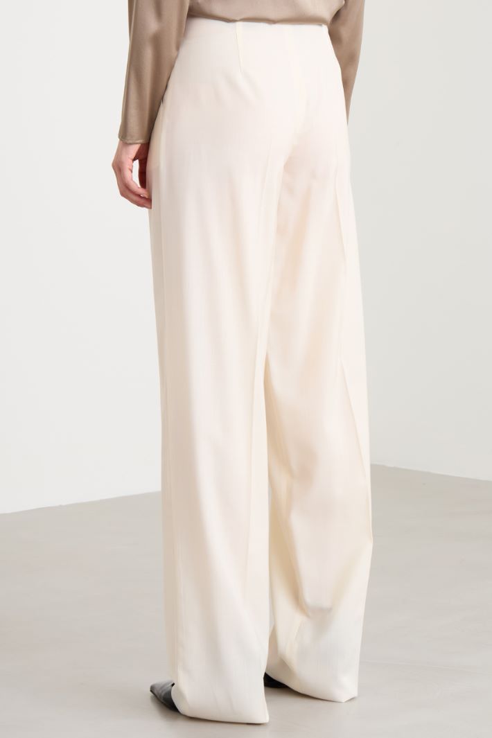 Pantaloni in gabardina Intrend - 4