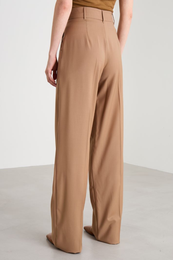 Gabardine trousers Intrend - 4
