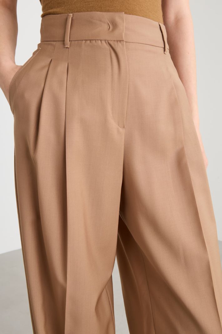 Gabardine trousers Intrend - 3