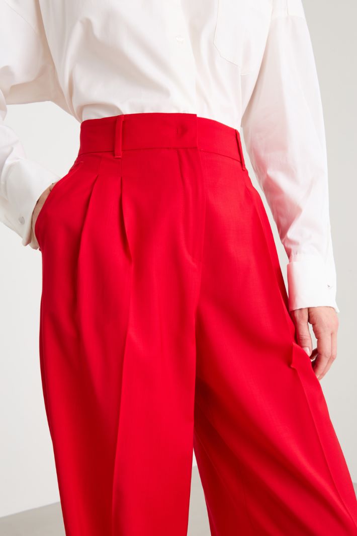Gabardine trousers Intrend - 3