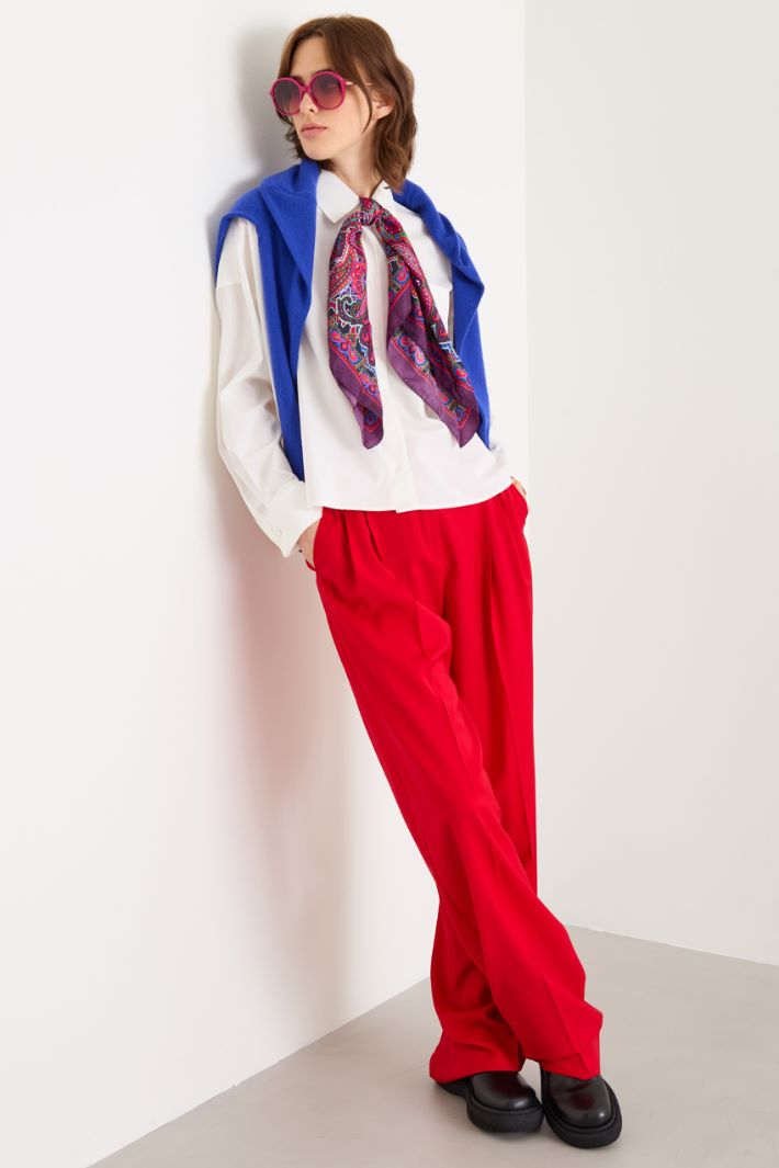 Gabardine trousers Intrend
