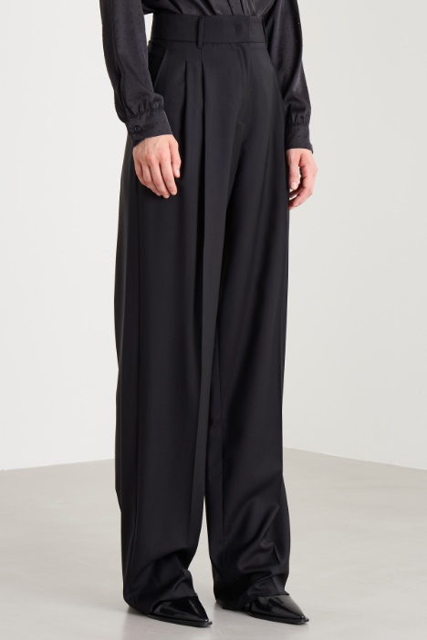 Pantalones de gabardina