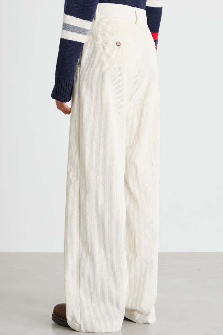 Corduroy trousers Intrend - 4