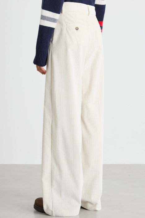 Pantaloni in velluto a coste