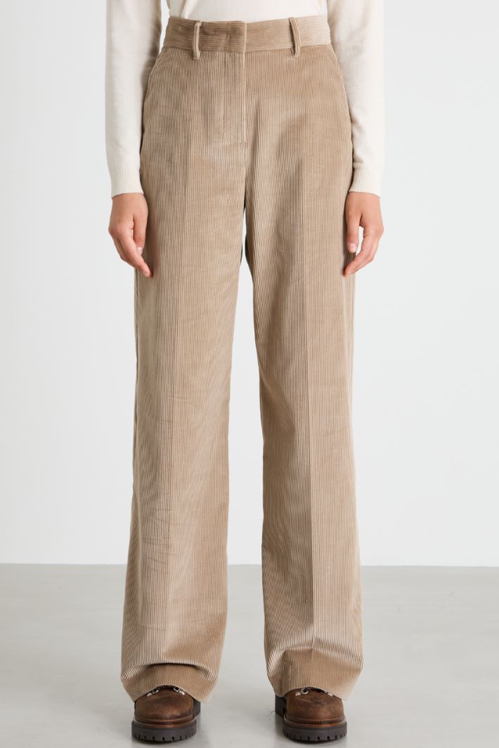 Corduroy trousers Intrend - 2