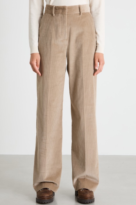 Pantaloni in velluto a coste