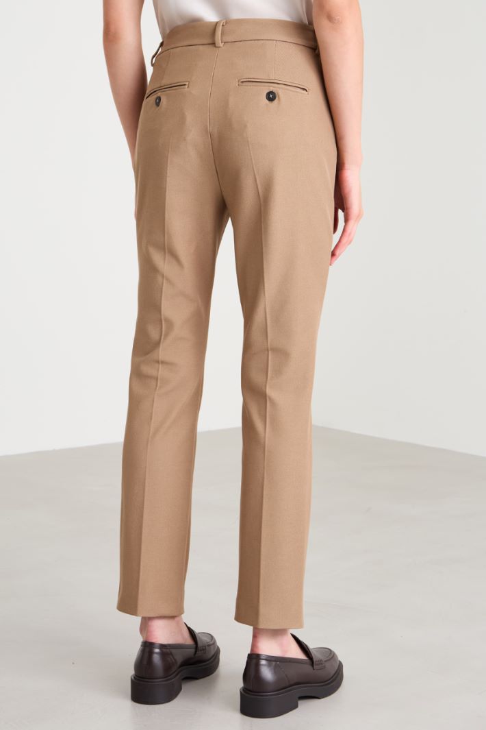 Cotton chino trousers Intrend - 3