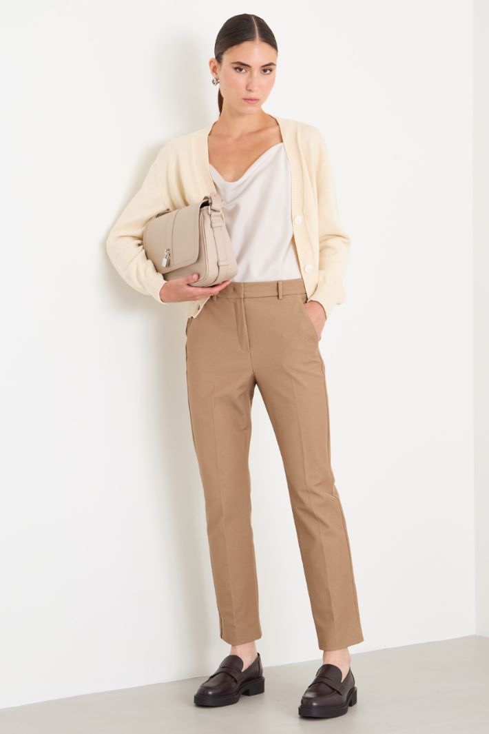 Cotton chino trousers Intrend