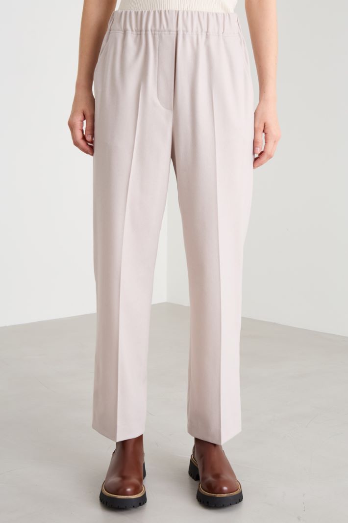 Trousers with elastic insert Intrend - 2