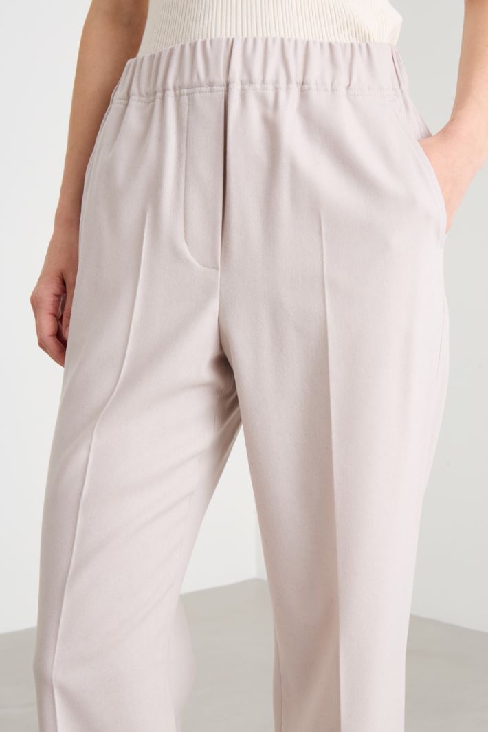 Trousers with elastic insert Intrend - 3