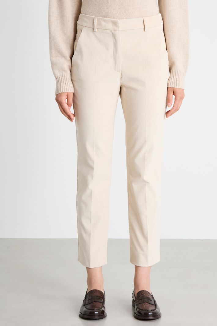 Corduroy trousers Intrend - 2