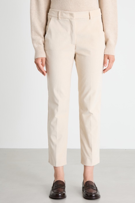 Pantaloni in velluto a coste