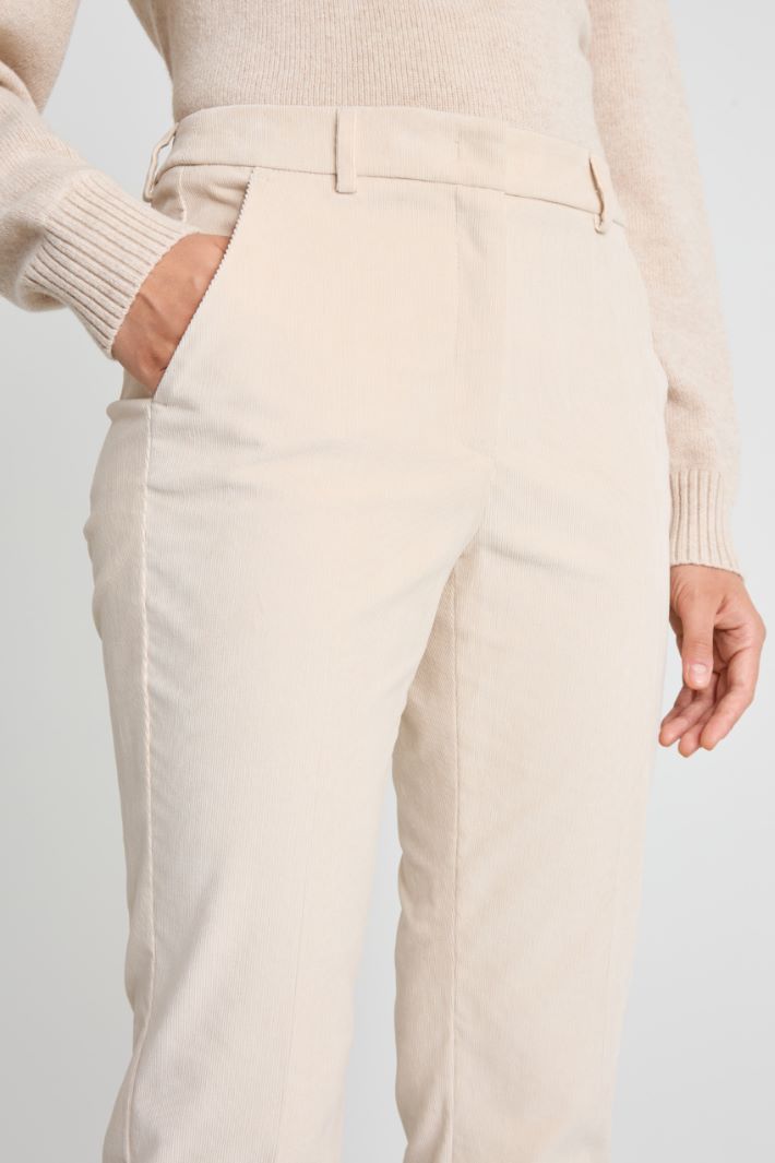 Corduroy trousers Intrend - 3