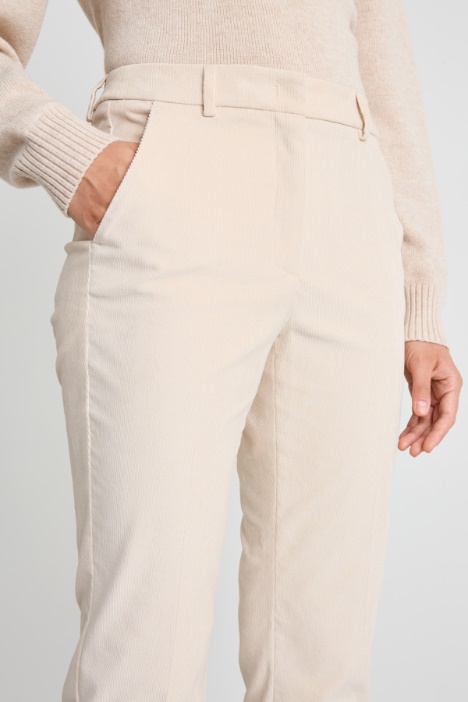 Pantaloni in velluto a coste