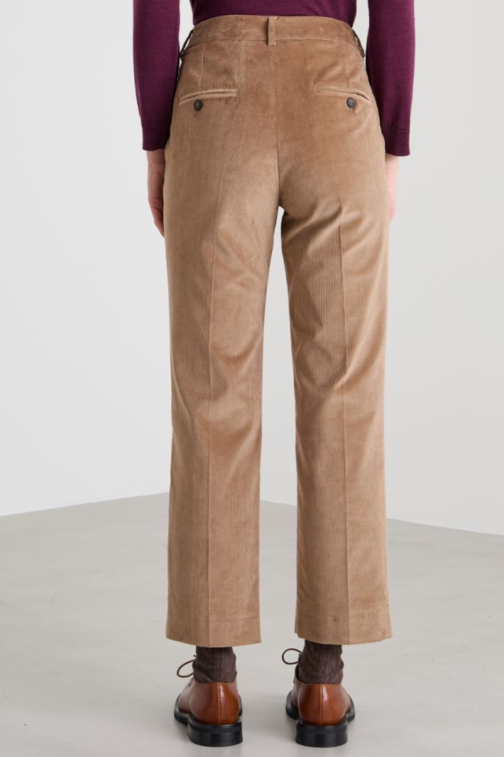 Corduroy trousers Intrend - 3
