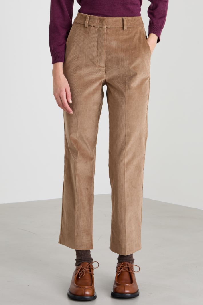 Corduroy trousers Intrend - 2