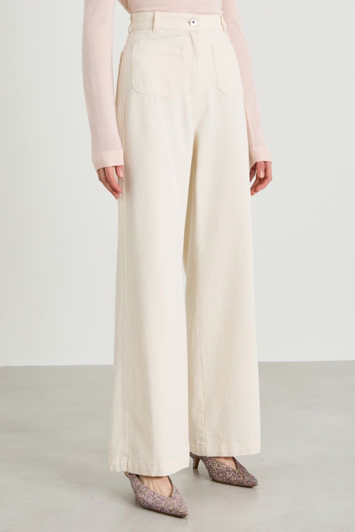 Pantalones de algodón
