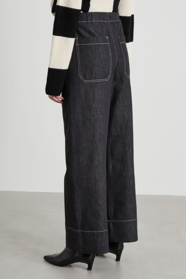 Pantaloni in denim Intrend - 3