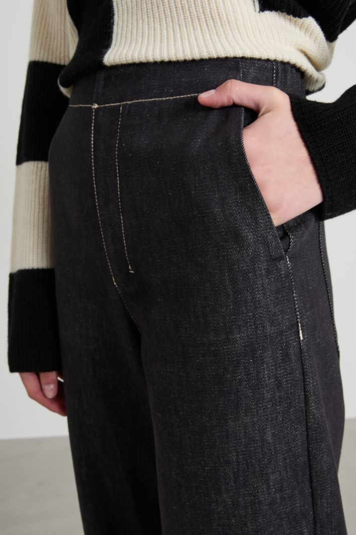 Pantaloni in denim Intrend - 2