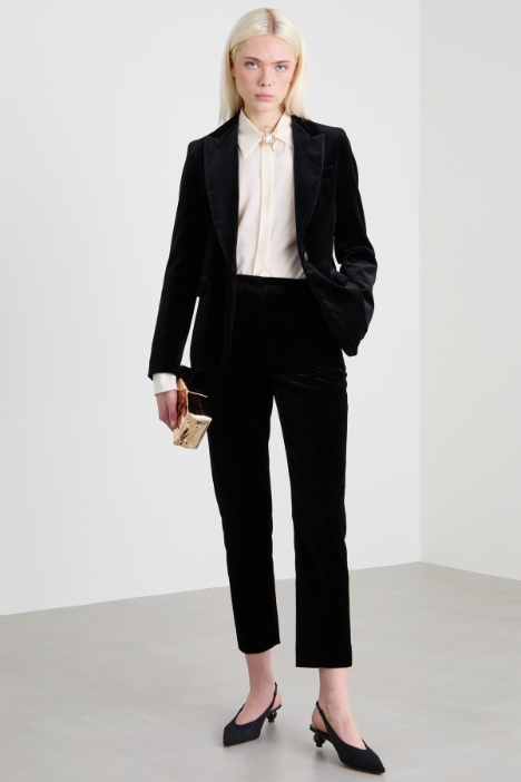 Cotton velvet trousers Intrend