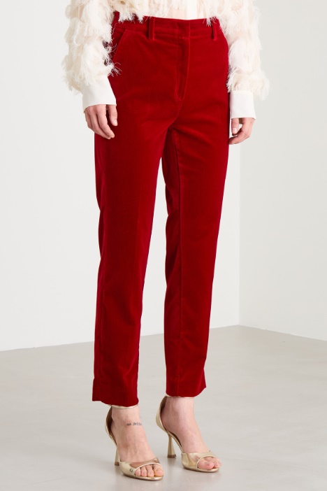 Pantaloni in velluto