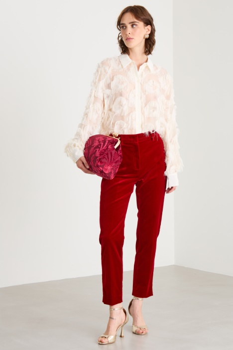 Velvet trousers Intrend